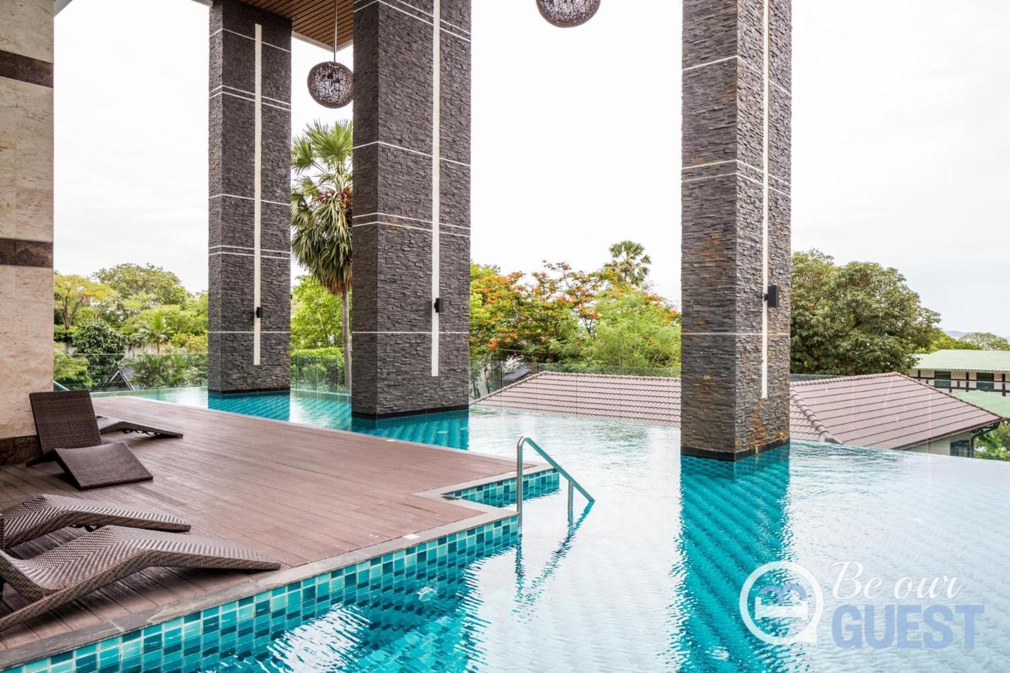 Stunning Sea View Condo On The Beach - Monthly Stay Pattaya Exterior photo